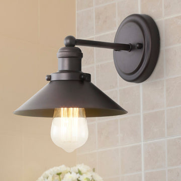 July Metal Shade Sconce